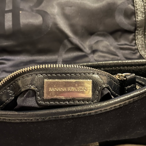 NWOT Banana Republic Navy Blue Purse. Never used. - Picture 7 of 7